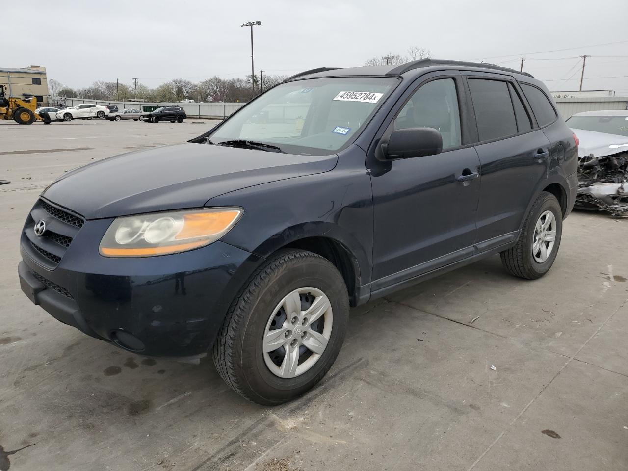 5NMSG73D69H252800 2009 Hyundai Santa Fe Gls