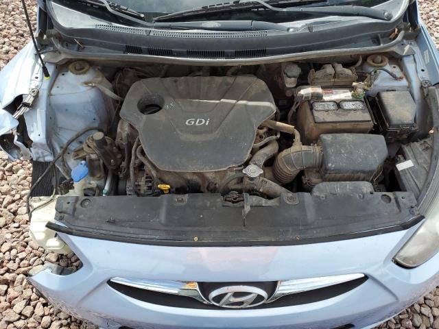 Lot #2452725811 2012 HYUNDAI ACCENT GLS salvage car
