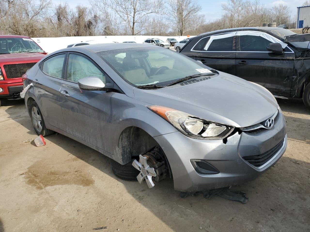 2013 Hyundai Elantra Gls vin: KMHDH4AEXDU997627