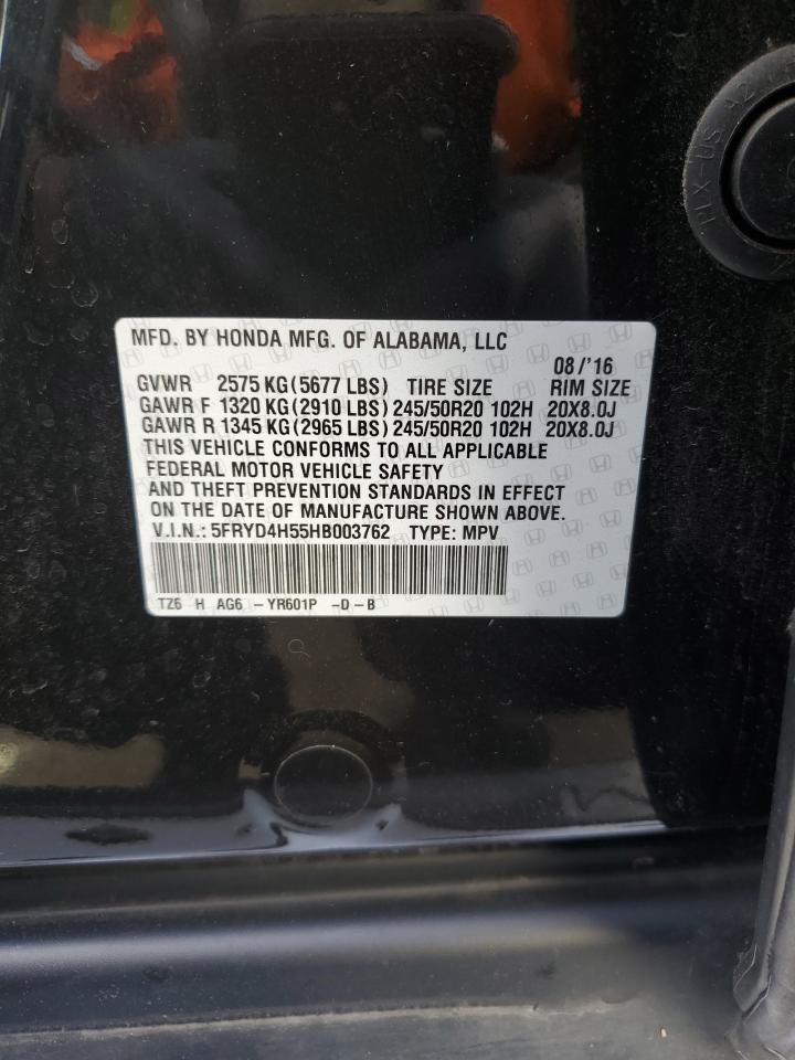5FRYD4H55HB003762 2017 Acura Mdx Technology
