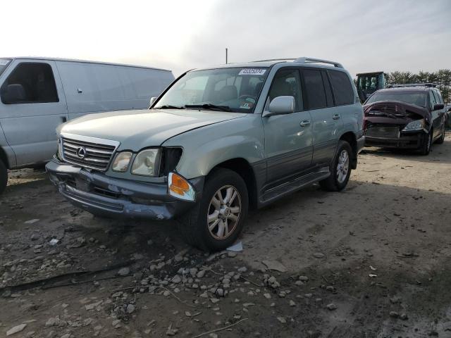 Lot #2491935047 2004 LEXUS LX 470 salvage car