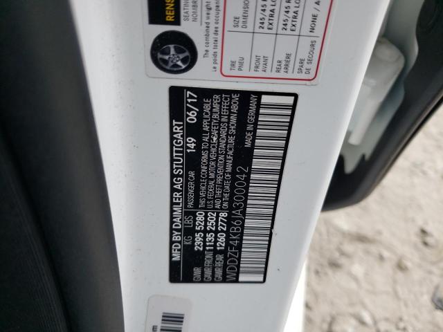 2018 MERCEDES-BENZ E 300 4MAT - WDDZF4KB6JA300042