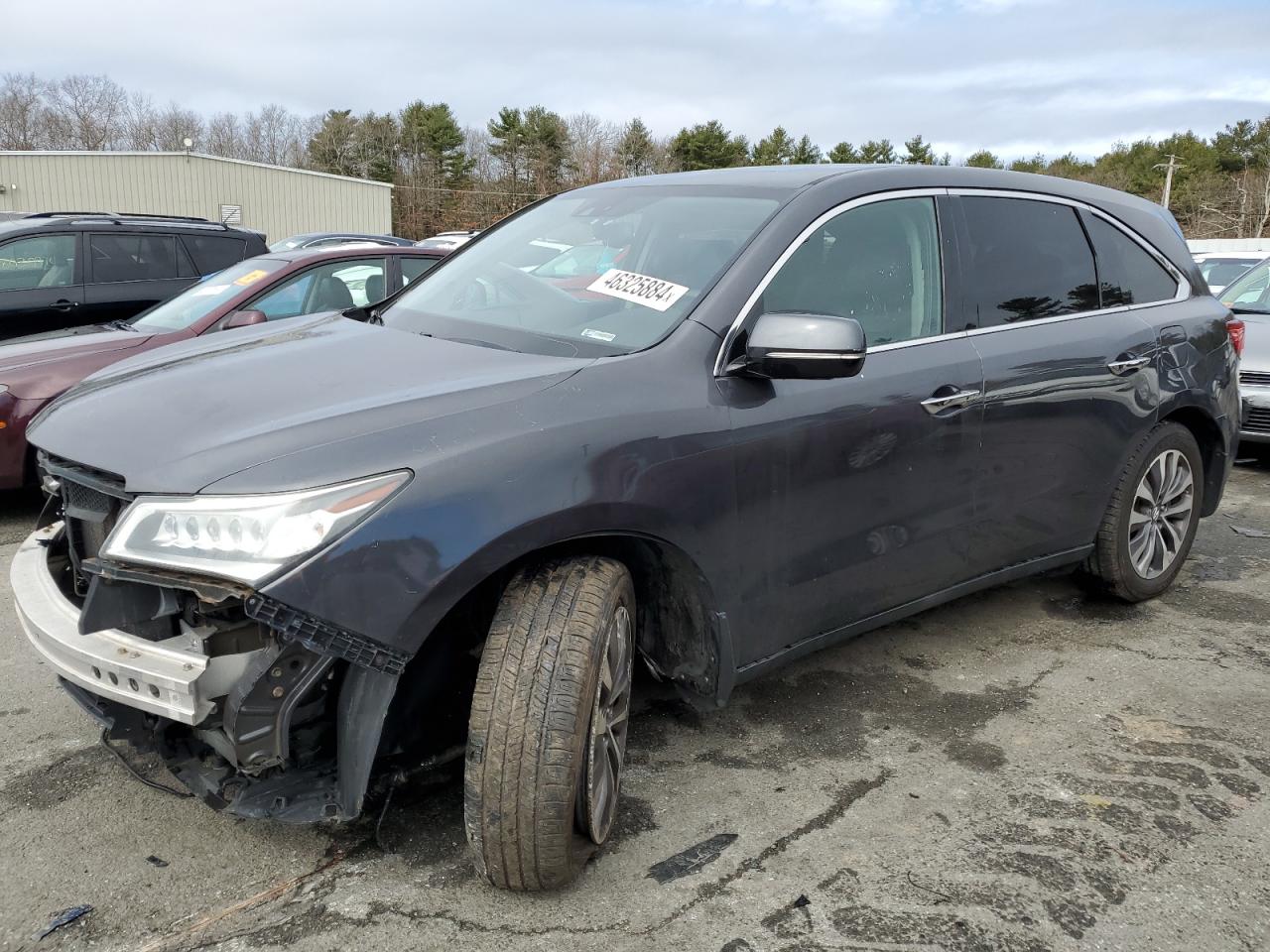 5FRYD4H4XEB003422 2014 Acura Mdx Technology