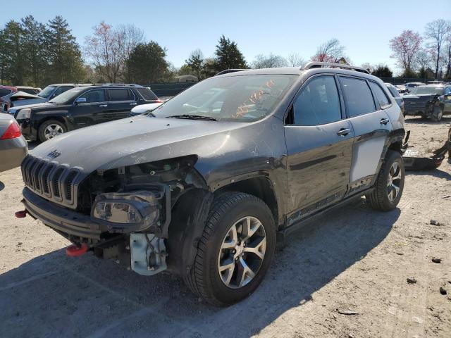 Lot #2457519231 2015 JEEP CHEROKEE T salvage car