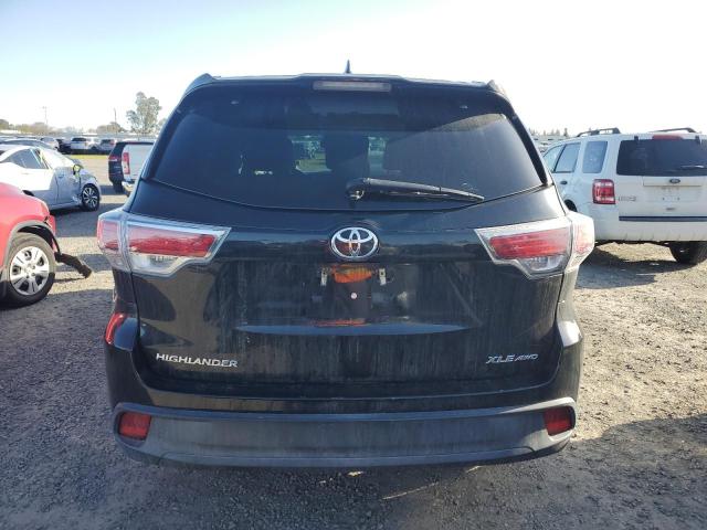 VIN 5TDJKRFH2ES018715 2014 Toyota Highlander, Xle no.6