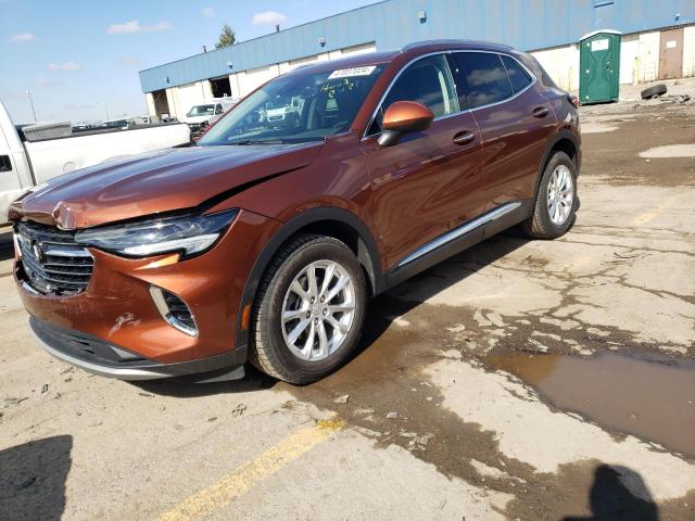 Lot #2549700965 2021 BUICK ENVISION P salvage car