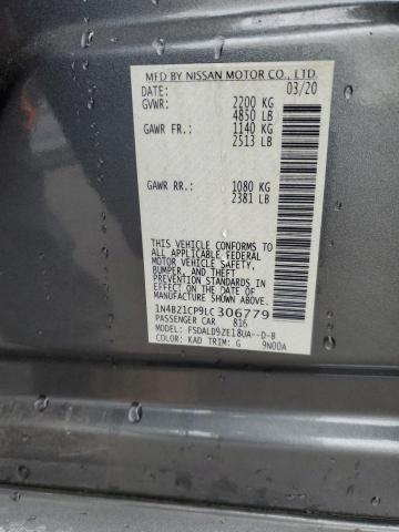 2020 NISSAN LEAF SV PL - 1N4BZ1CP9LC306779