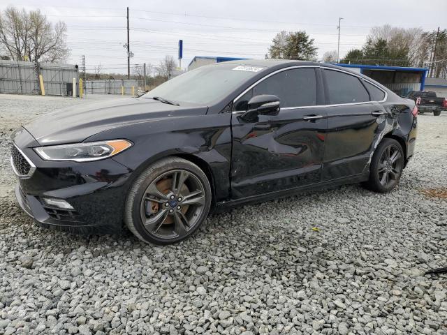 Lot #2459880058 2017 FORD FUSION SPO salvage car