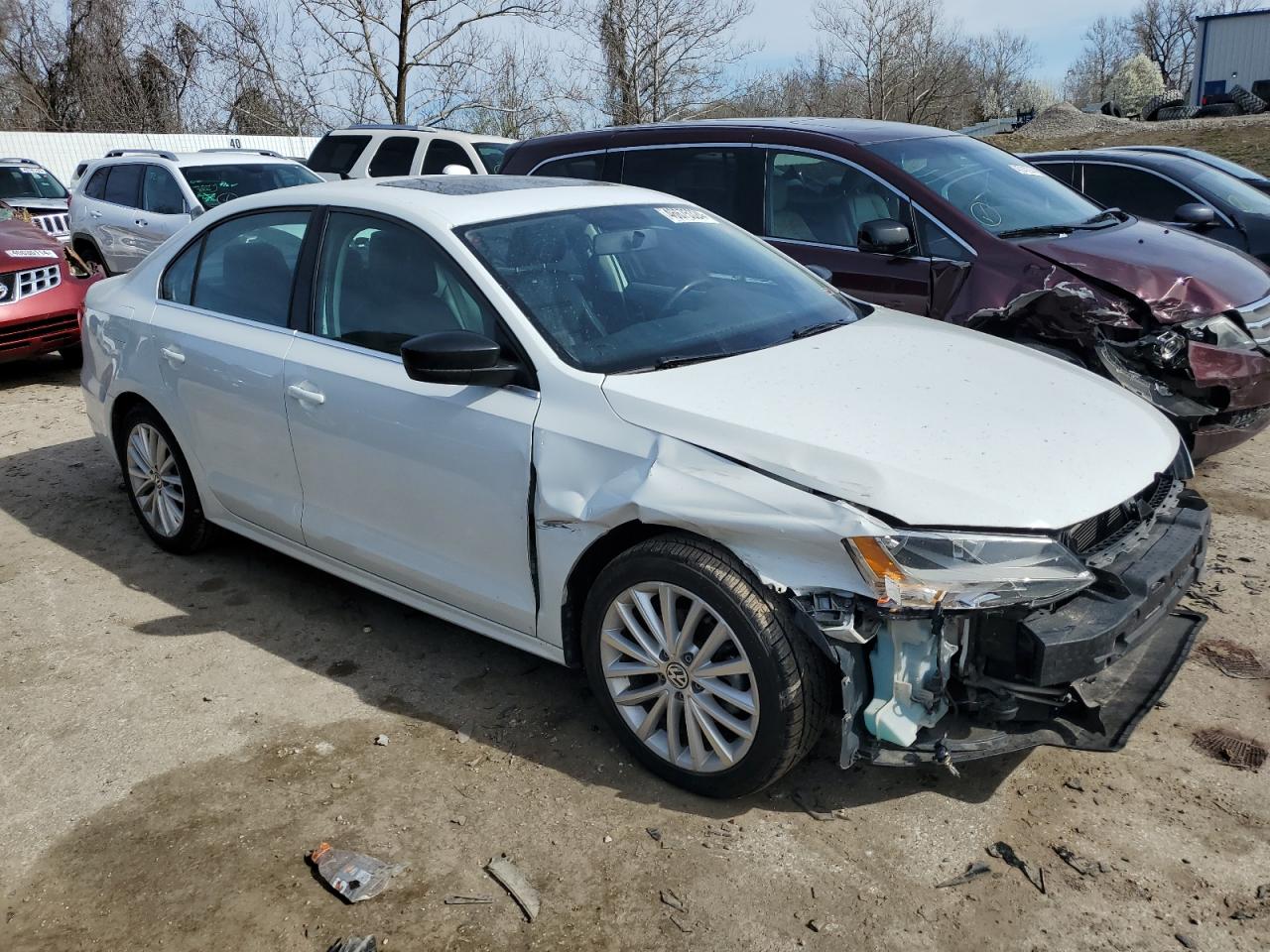 Lot #2638243645 2014 VOLKSWAGEN JETTA TDI