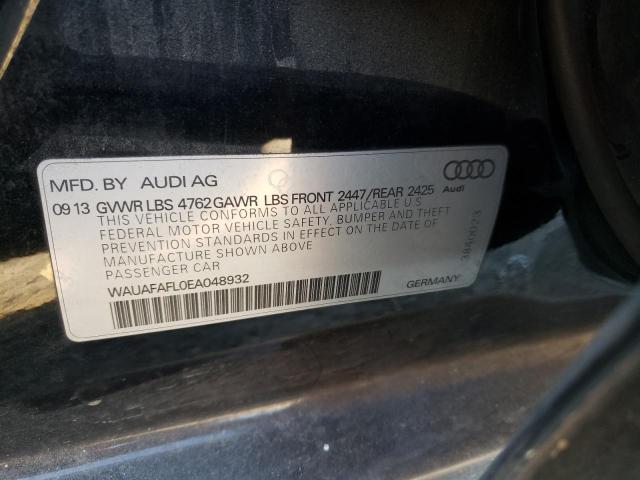 VIN WAUAFAFL0EA048932 2014 Audi A4, Premium no.12