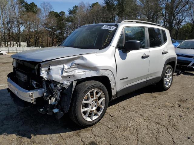 Lot #2468943740 2020 JEEP RENEGADE S salvage car