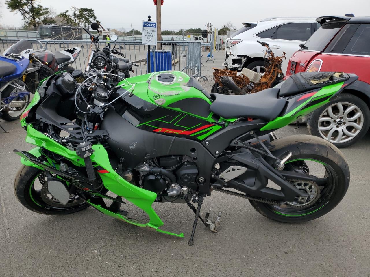 2023 Kawasaki Ninja ZX-10R at NY - Brookhaven, Copart lot 47355814 