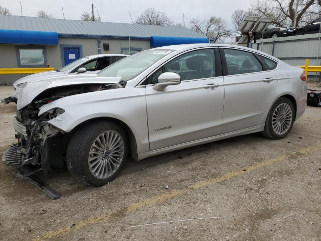 Lot #2445713404 2014 FORD FUSION TIT salvage car