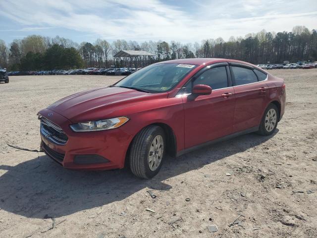 Lot #2516899583 2014 FORD FUSION S salvage car