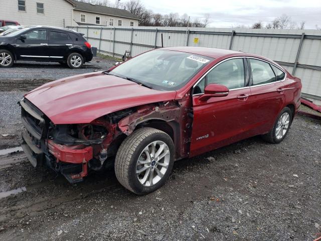 2019 Ford Fusion Sel  (VIN: 3FA6P0MU7KR136900)