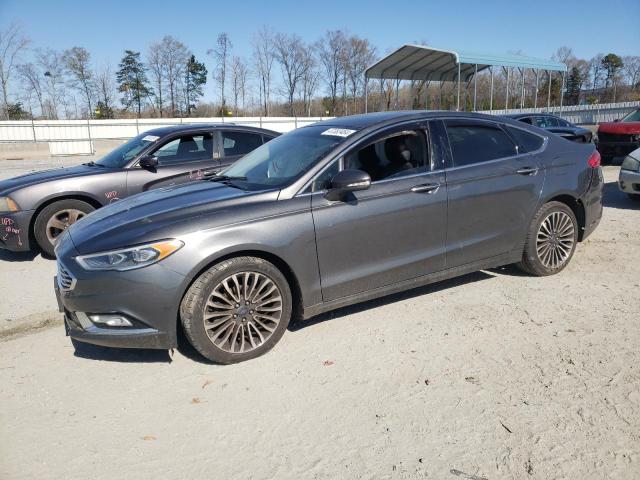 Lot #2510311951 2018 FORD FUSION TIT salvage car