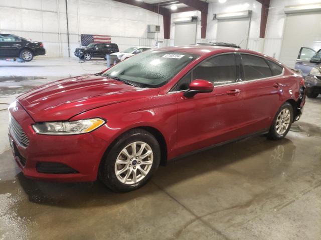 Lot #2455141439 2015 FORD FUSION S salvage car