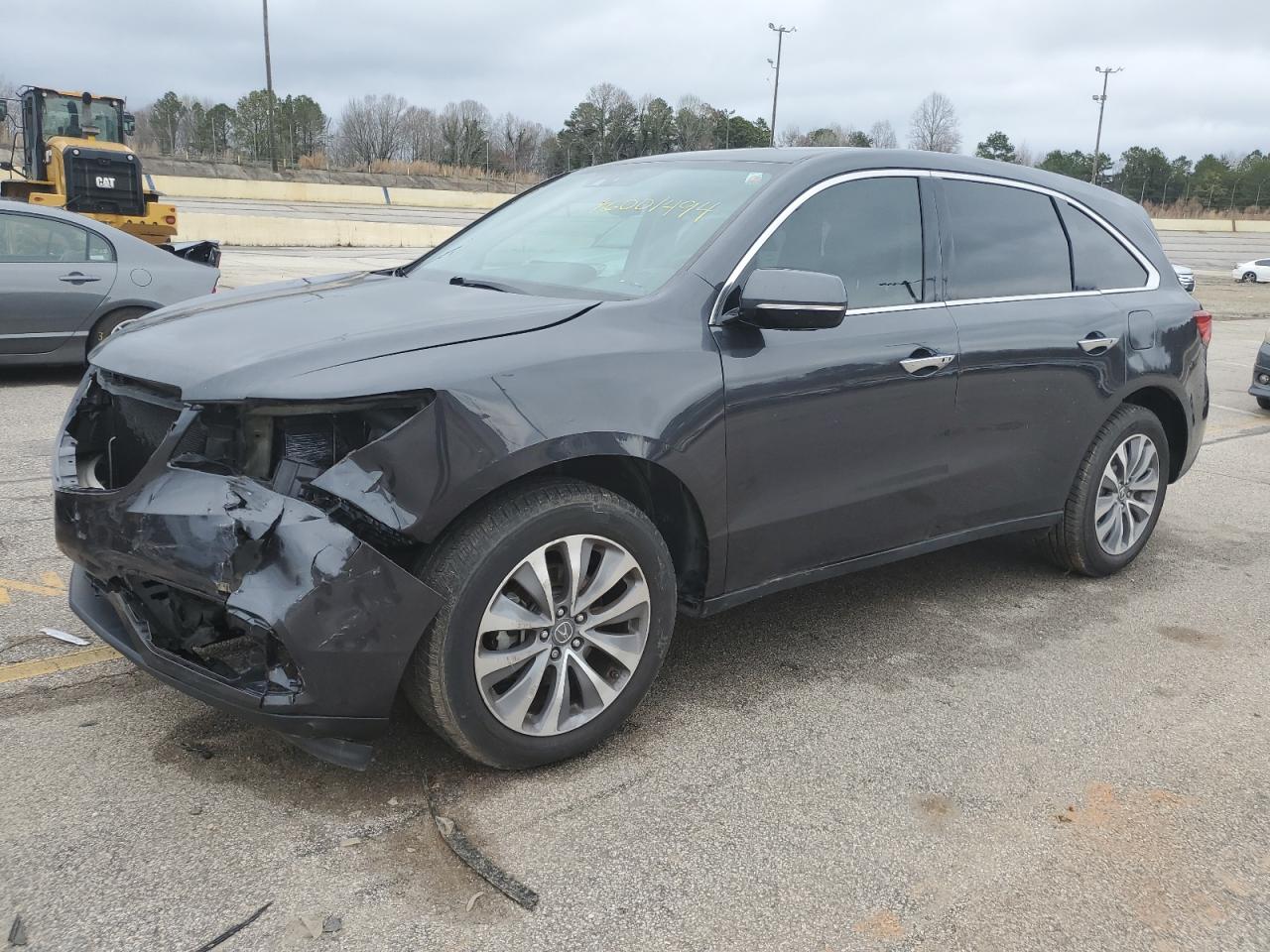 5FRYD3H42EB010360 2014 Acura Mdx Technology