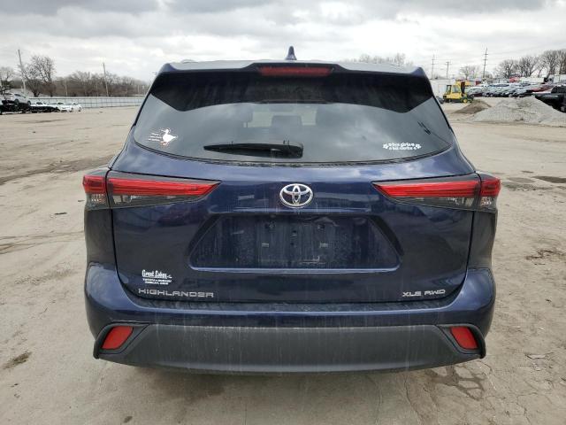 VIN 5TDGZRBH6MS140438 2021 Toyota Highlander, Xle no.6