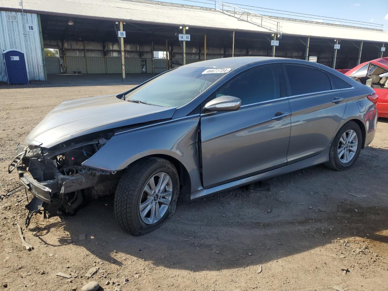 5NPEB4ACXEH827594 2014 Hyundai Sonata Gls