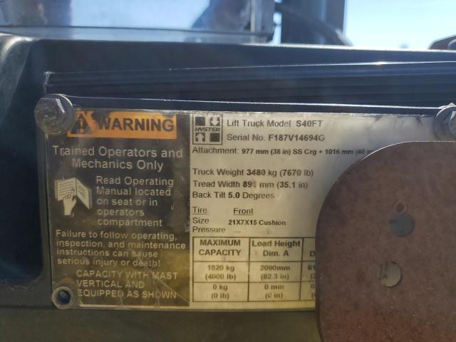 2009 HYST FORKLIFT #3242791965