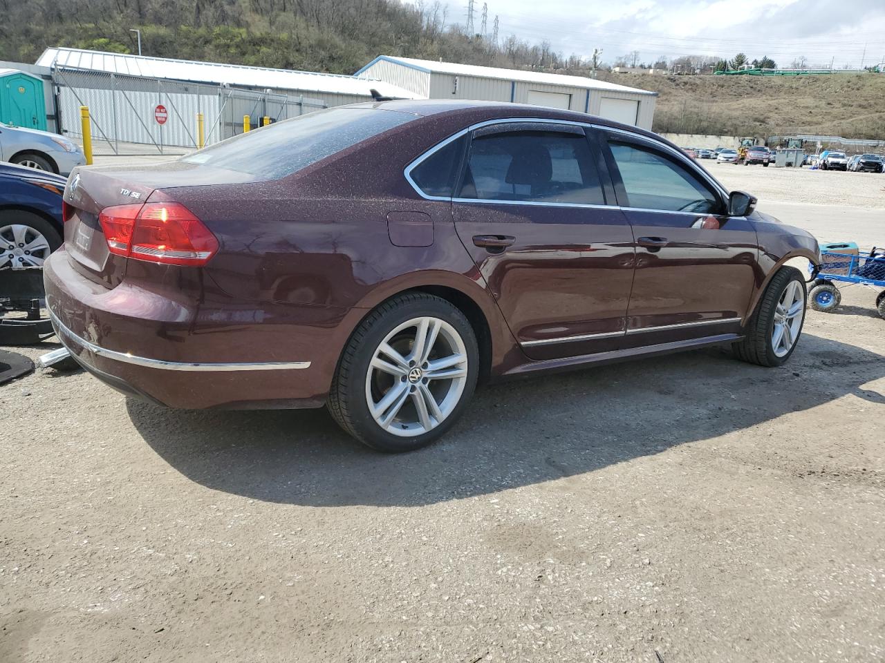 1VWBN7A38DC038864 2013 Volkswagen Passat Se