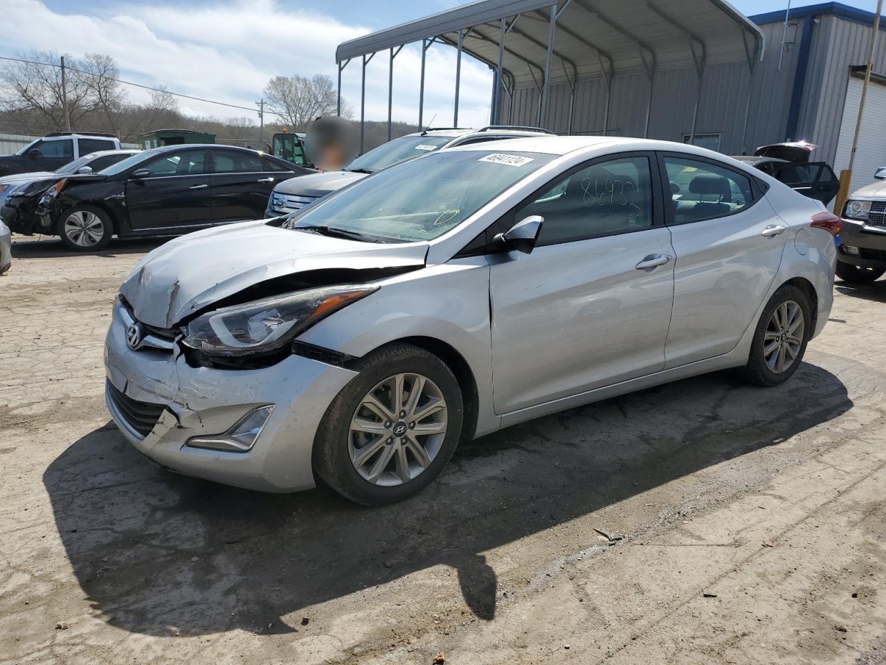 KMHDH4AE6EU134602 2014 Hyundai Elantra Se