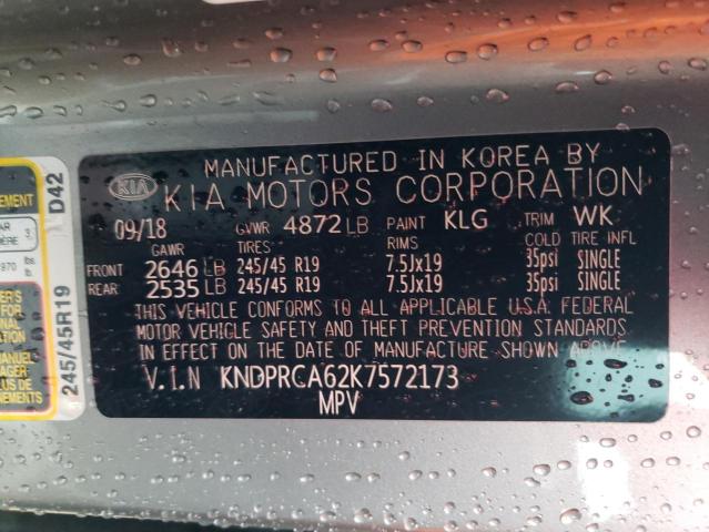 2019 KIA SPORTAGE S - KNDPRCA62K7572173