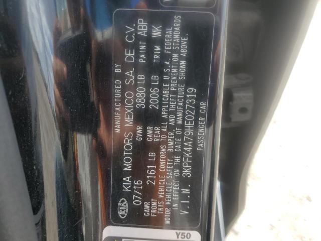 2017 Kia Forte Lx VIN: 3KPFK4A79HE027319 Lot: 47503224