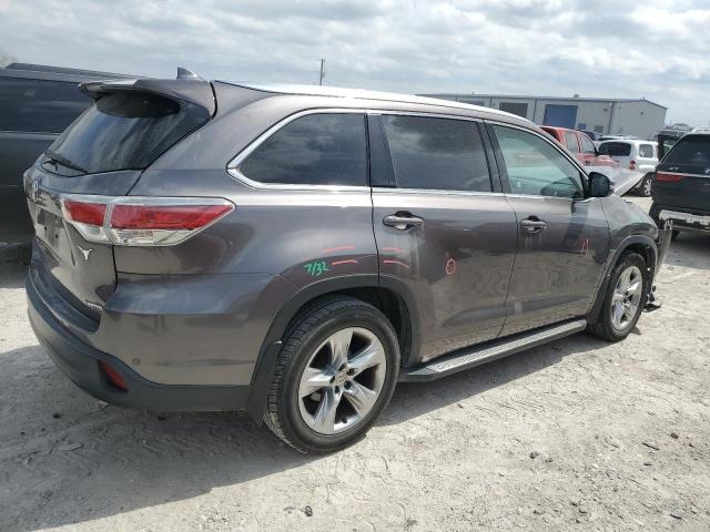 VIN 5TDYKRFH1ES011656 2014 Toyota Highlander, Limited no.3