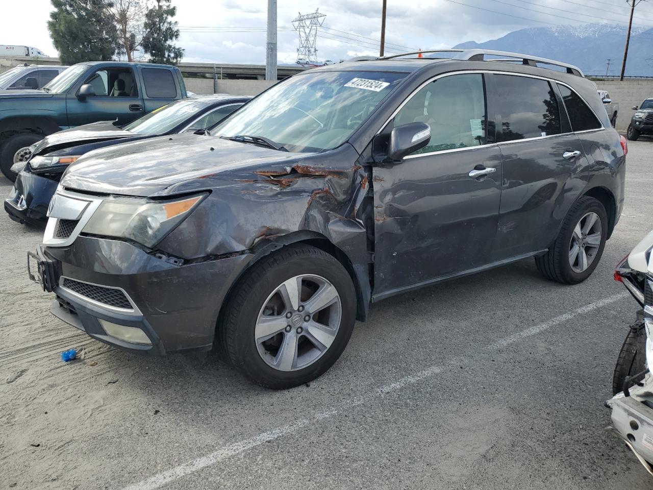 2HNYD2H38CH504856 2012 Acura Mdx Technology