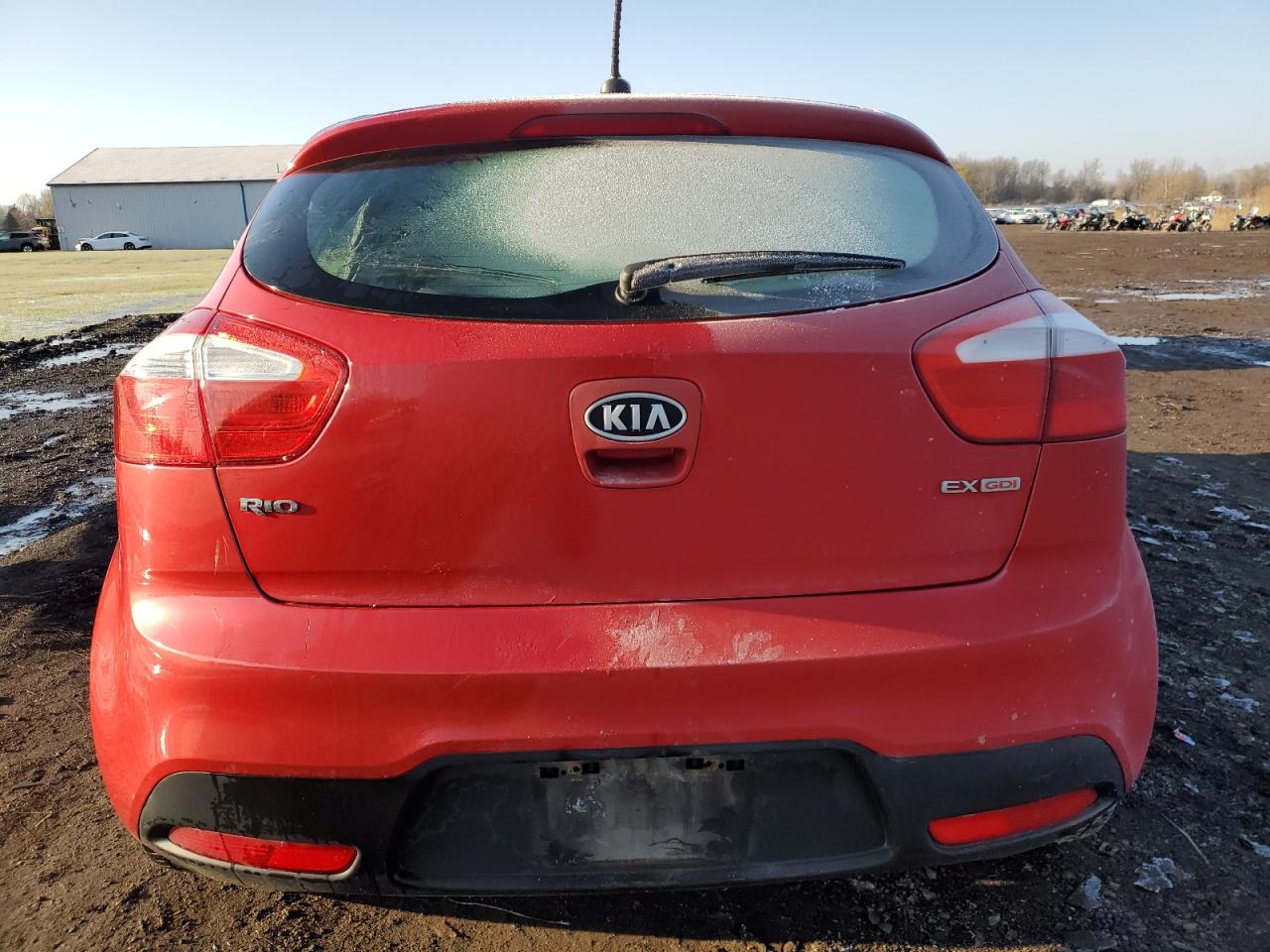 2012 Kia Rio Ex vin: KNADN5A32C6040894