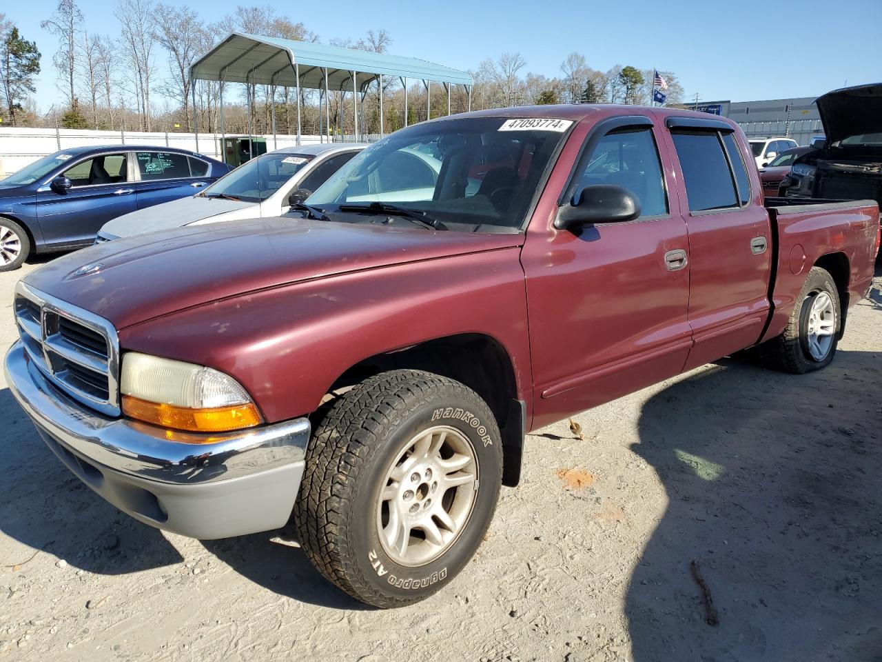 1B7HL2AN51S327595 2001 Dodge Dakota Quad