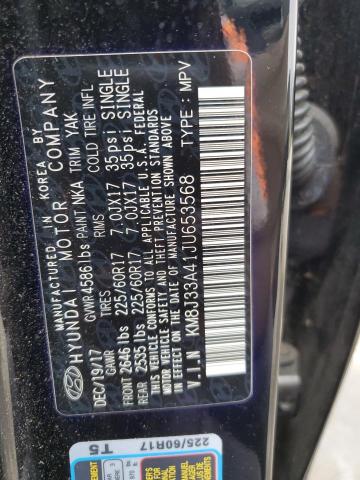 2018 HYUNDAI TUCSON SEL - KM8J33A41JU653568
