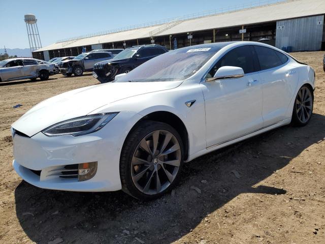  TESLA MODEL S 2018 Білий