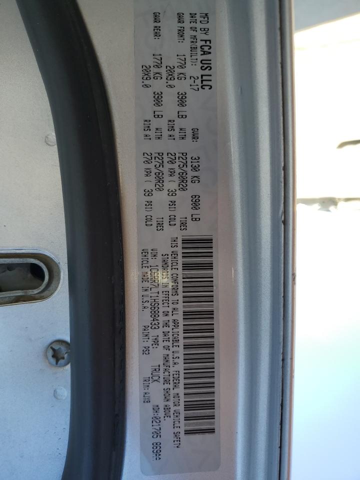 1C6RR7LT1HS688433 2017 Ram 1500 Slt