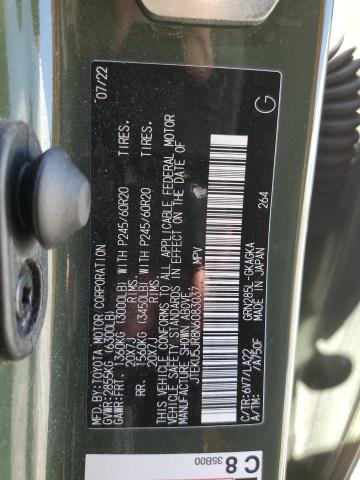 2022 TOYOTA 4RUNNER LI JTEKU5JR8N6083037