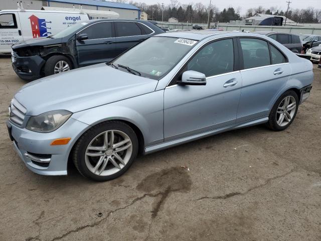 Lot #2461894173 2013 MERCEDES-BENZ C 300 4MAT salvage car