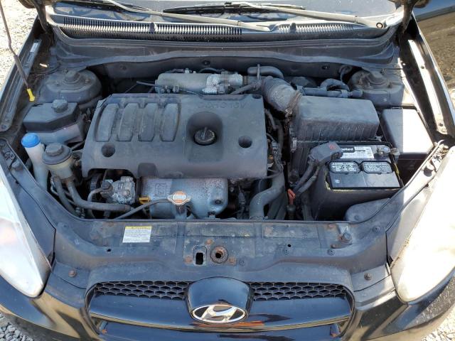 2010 Hyundai Accent Blue VIN: KMHCM3AC6AU153578 Lot: 48124534