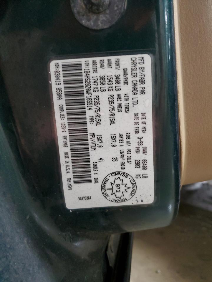 1B4HS28Z0WF165514 1998 Dodge Durango