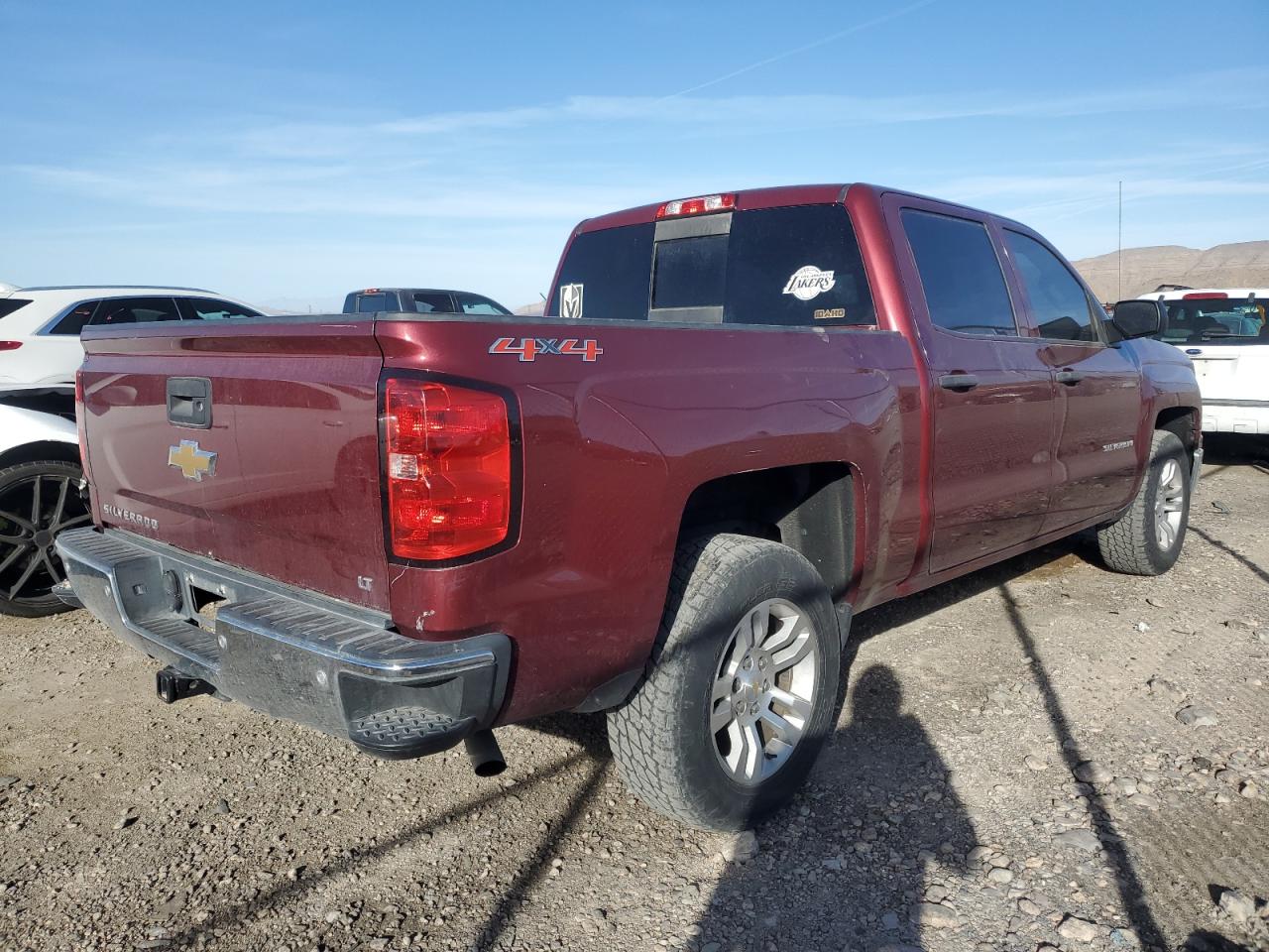 3GCUKREC4EG121166 2014 Chevrolet Silverado K1500 Lt
