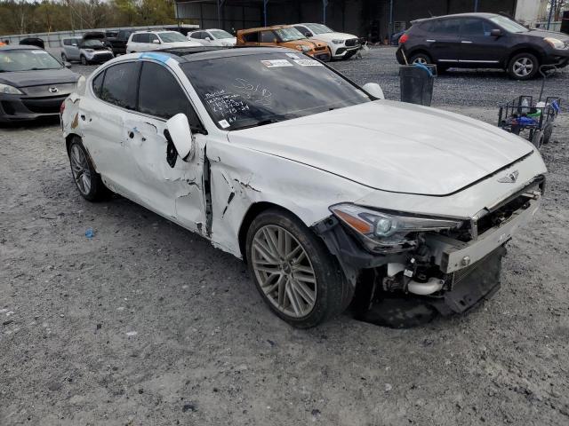 Lot #2454845698 2021 GENESIS G70 ELITE salvage car