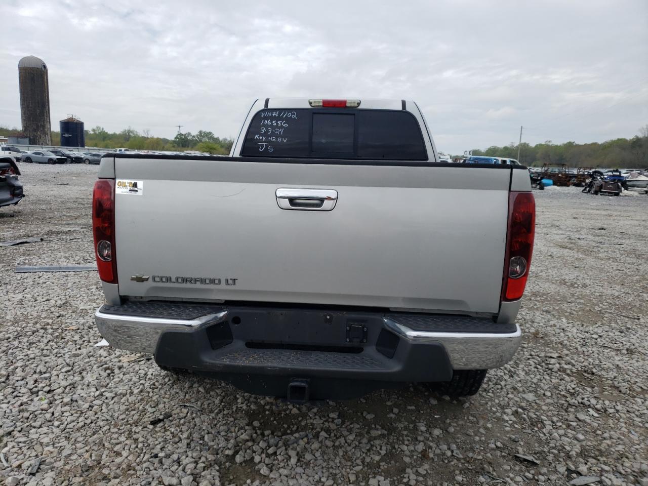 1GCJSDFE9C8101102 2012 Chevrolet Colorado Lt