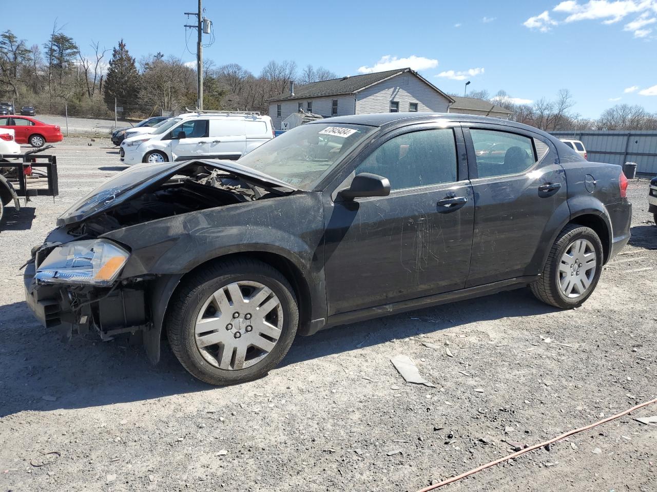 1C3CDZAB7CN265483 2012 Dodge Avenger Se