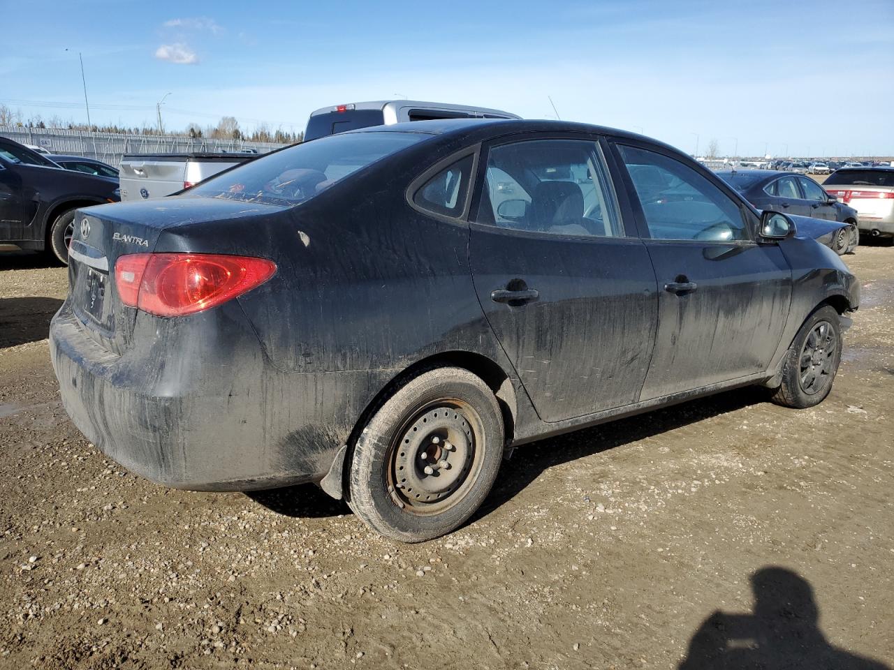 KMHDU4BD6AU983169 2010 Hyundai Elantra Blue