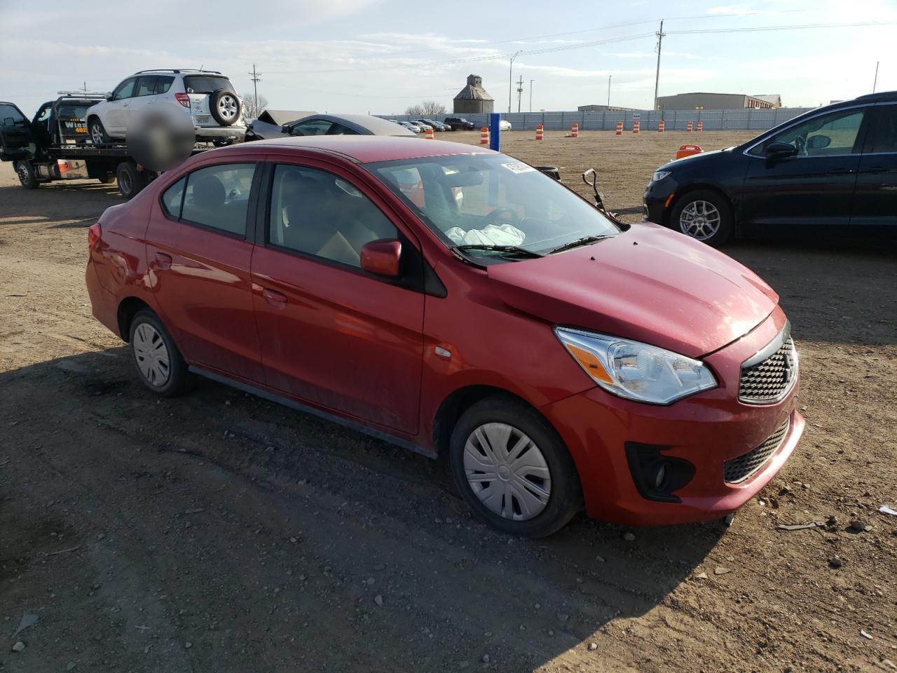 2020 Mitsubishi Mirage G4 Es vin: ML32F3FJ2LHF12735