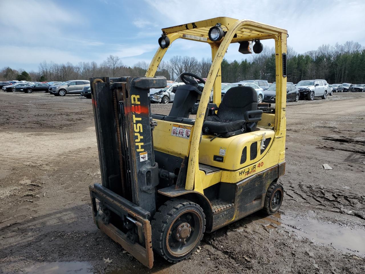 Lot #3240355936 2007 HYST FORKLIFT
