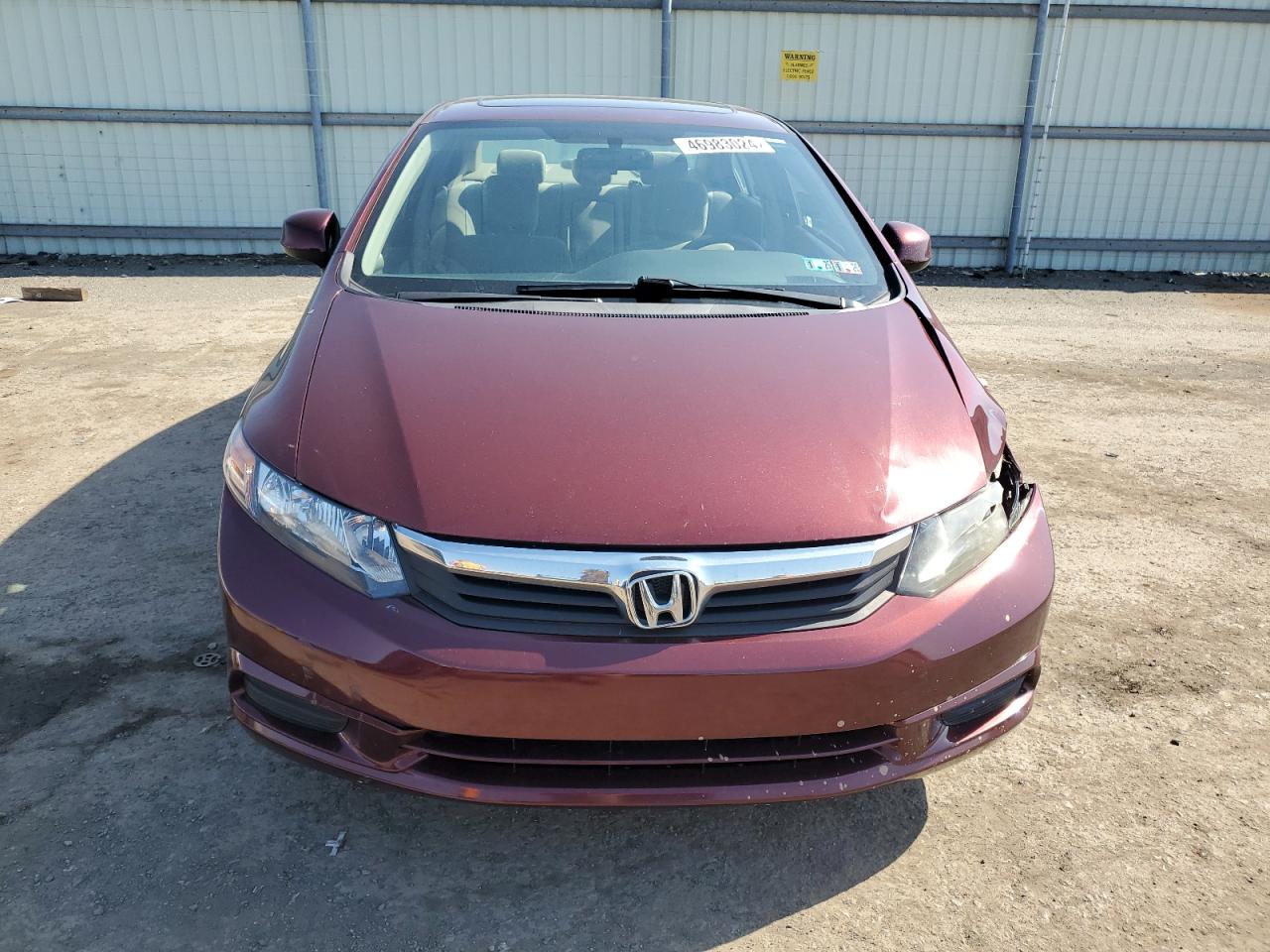 2HGFB2F82CH529979 2012 Honda Civic Ex