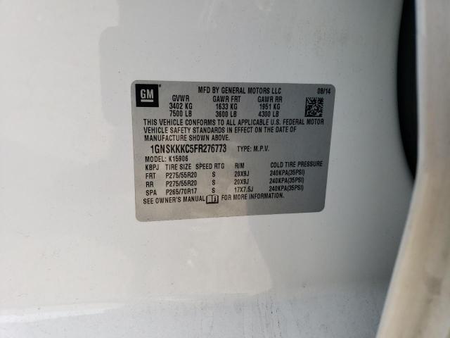 2015 CHEVROLET SUBURBAN K - 1GNSKKKC5FR276773