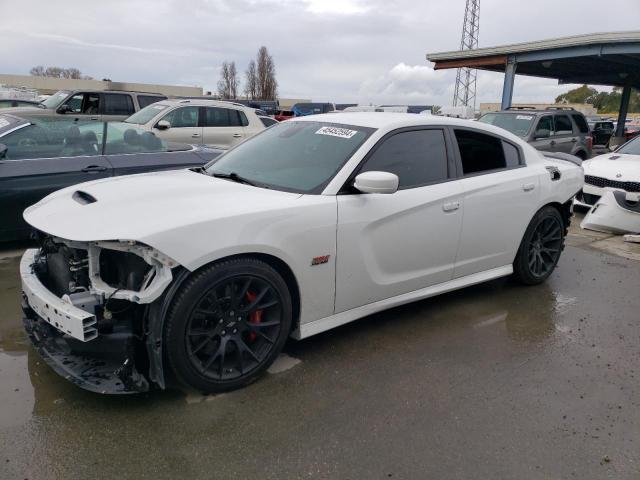 Lot #2443510737 2018 DODGE CHARGER R/ salvage car